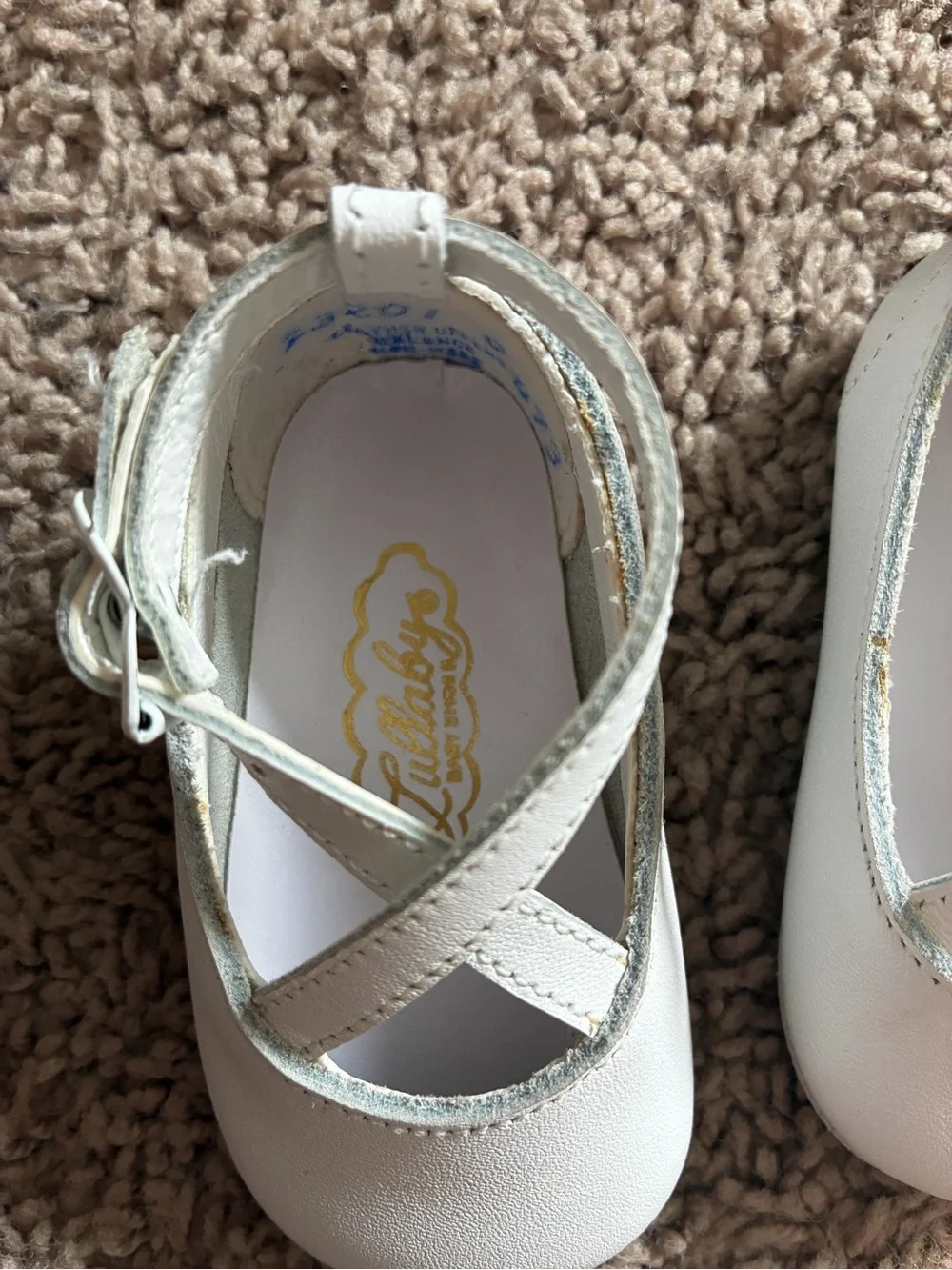 Lullaby baby shoes vintage from